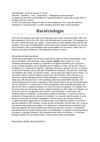 Chapitre 1 de Microbio