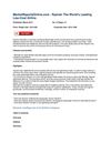 Research Report on Ryanair The World's Leading Low-Cost Airline Company