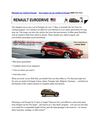 Discount car rental in Europe - Save money on car rentals in Europe (888) 532-1221.