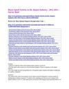 MarketAark : announces report of "Buyer Spend Activity in the Airport Industry - 2012-2013 : Survey Brief "and also...