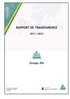 rapport de transparence 2012
