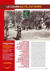 Le cours, histoire et chantier