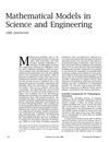 Mathematical Models in Science and Engineering