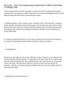 Fat Loss – Your Five Subconscious Elements In Which Give Rise To Weight Gain