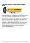 Casio Men’s GW5600J-1 G-Shock Atomic Tough Solar Watch