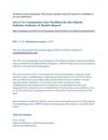 2012 U.S. Community Care Facilities for the Elderly Industry