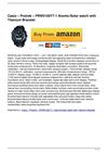 Casio – Protrek – PRW5100YT-1 Atomic/Solar watch with Titanium Bracelet
