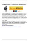 Invicta Men’s 8926 Pro Diver Collection Automatic Watch