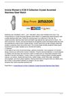 Invicta Women’s 0126 II Collection Crystal Accented Stainless Steel Watch