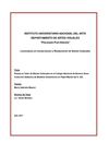 Tesis Licenciatura en Conservación-Restauración de Bienes Culturales. I.U.N.A