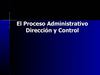 Proceso administrativo