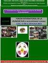 FORUM INTERNATIONAL DE LA JEUNESSE SUR LE DEVELOPPEMENT DURABLE?Lomé DU 08 AU 18 Février 2013