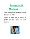 Leo te amo...