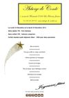 MENUS DE FETES DE FIN ANNEE