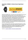 Casio Men’s GW6900-1 G-Shock Atomic Digital Sport Watch