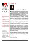 Les cahiers de l'AFOC n°206 septembre octobre 2012