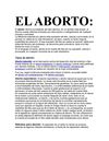 EL ABORTO