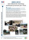 2002-2012 Une décennie d’actions publiques promues par l’État