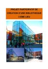Projet participatif : la bibliothèque 3ème lieu
