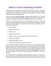 What is in store marketing all about?