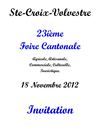 invitation foire