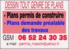 Réalisation Plans permis de construire maison individuelle 