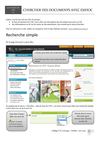 Chercher des documents avec Esidoc