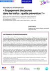 Recherche et intervention « Engagement des jeunes dans les trafics : quelle prévention ? »