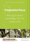 Bila saison touristique 2012