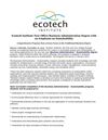 Ecotech Institute Now Offers Business Administration Degree with an Emphasis on Sustainability