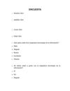 ENCUESTA TECNOLOGIA DE LA INFORMACION
