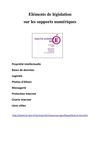 Eléments de législation