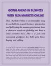 GOING AHEAD IN BUSINESS WITH FLEA MARKETS ONLINE