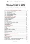 Annuaire FFHB 2012-2013