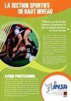 Sportifs de Haut Niveau 2012/2013