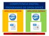 COMPETENCIA DIGITAL. OPEN OFFICE (WRITER + IMPRESS)