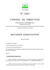 Decision Associative n°12023