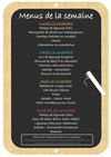 Menus cantine novembre / décembre 2012