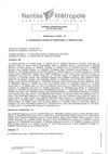 Délibération du conseil communautaire de Nantes Métropole