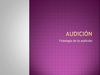 Audición