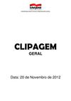Clipagem Geral 20/11/2012