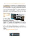 Feature Importance of Rental Car Software Program Application