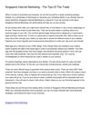 Singapore Internet Marketing - The Tips Of The Trade