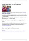 Obese People Happier and Rarely Depression