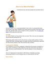 How to Get Rid of Pot Belly