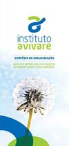 Folder Simpósio Avivare