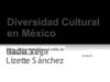 Proyecto final-La diversidad cultural en México-Nadia Vega y Lizette Sánchez 