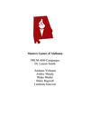 Masters Games of Alabama Campaign