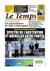 Le Temps d'Algérie Editions du Dimanche 25 Novembre 2012