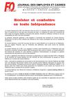 Résolution CONSEIL NATIONAL DE LA FEC FO 20 ET 21 NOVEMBRE 2012